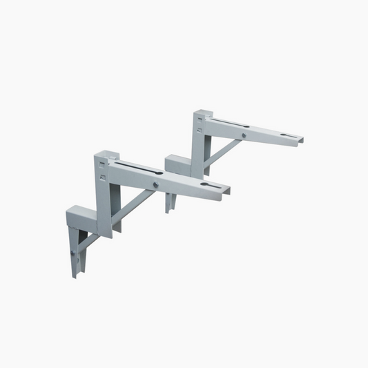 2 Piece Offset Outdoor Wall Mount Bracket for Mini-Split